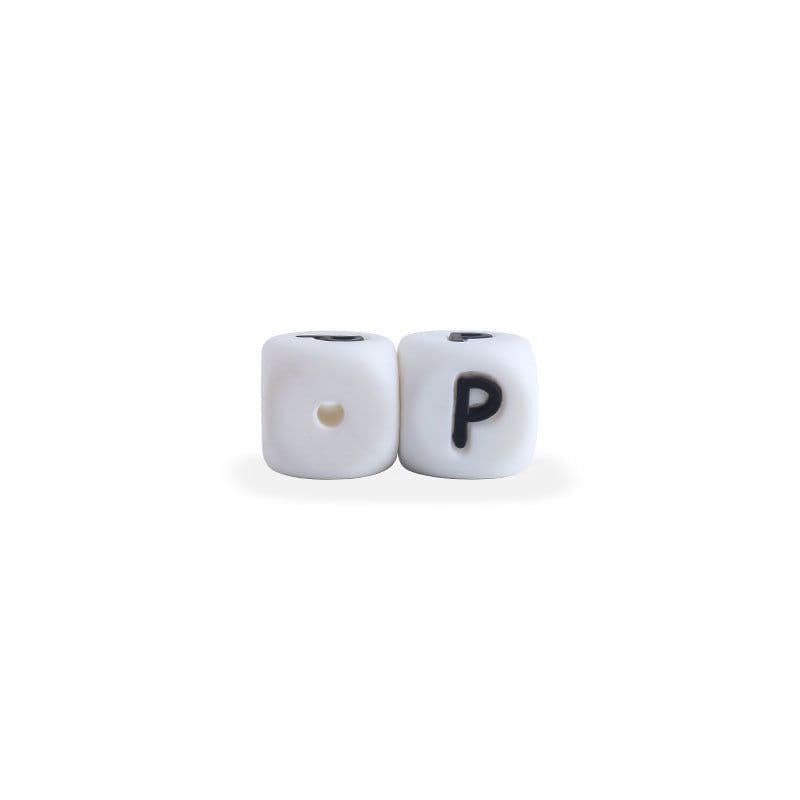 image-12mm Baby Products 26 Silicone English Alphabet Beads Teeth Accessories