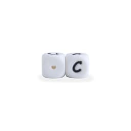 image-12mm Baby Products 26 Silicone English Alphabet Beads Teeth Accessories