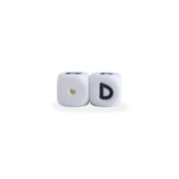 image-12mm Baby Products 26 Silicone English Alphabet Beads Teeth Accessories