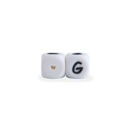 image-12mm Baby Products 26 Silicone English Alphabet Beads Teeth Accessories
