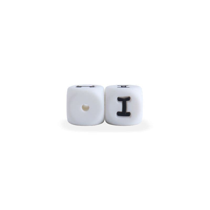 image-12mm Baby Products 26 Silicone English Alphabet Beads Teeth Accessories