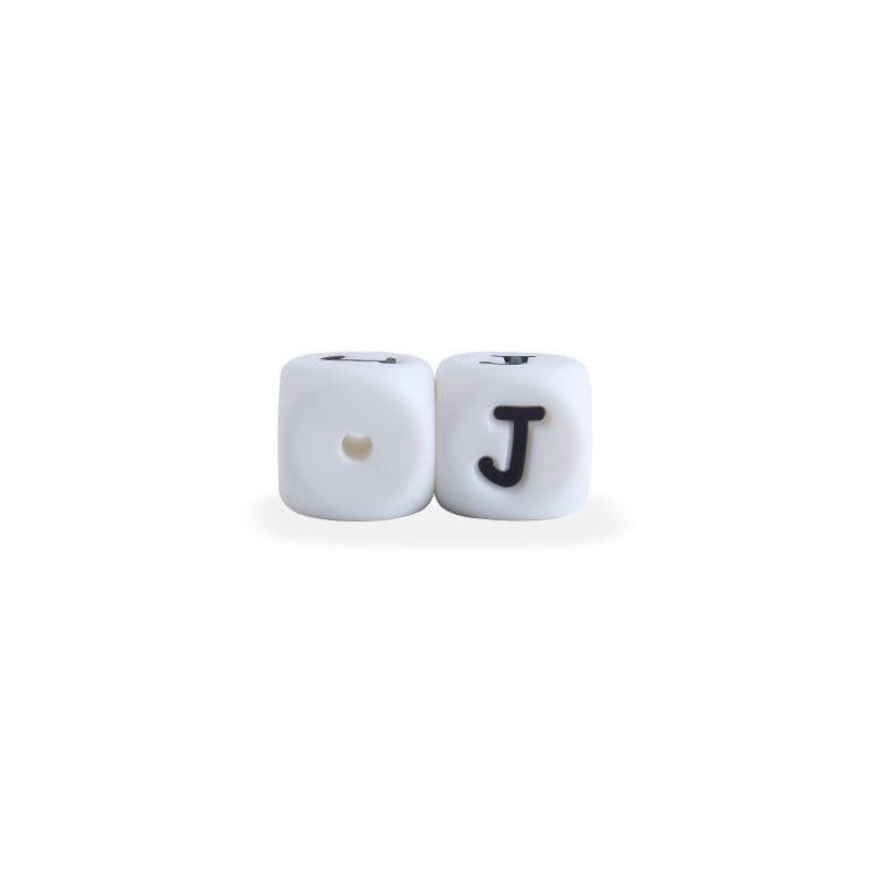 image-12mm Baby Products 26 Silicone English Alphabet Beads Teeth Accessories