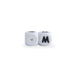 image-12mm Baby Products 26 Silicone English Alphabet Beads Teeth Accessories