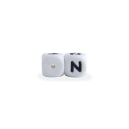 image-12mm Baby Products 26 Silicone English Alphabet Beads Teeth Accessories