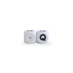 image-12mm Baby Products 26 Silicone English Alphabet Beads Teeth Accessories