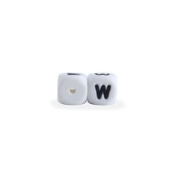 image-12mm Baby Products 26 Silicone English Alphabet Beads Teeth Accessories