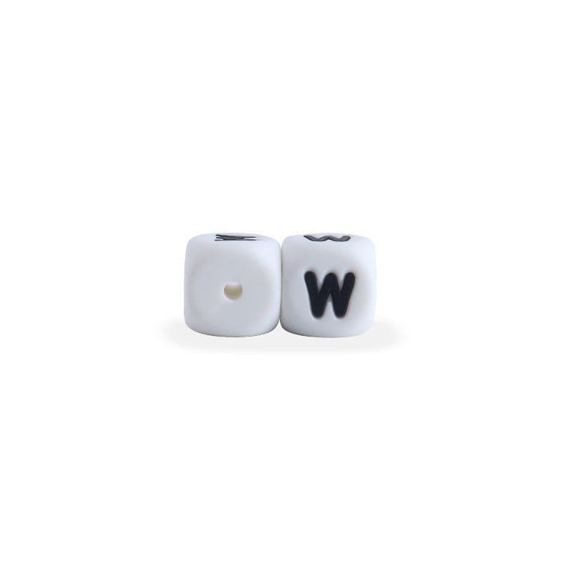 image-12mm Baby Products 26 Silicone English Alphabet Beads Teeth Accessories