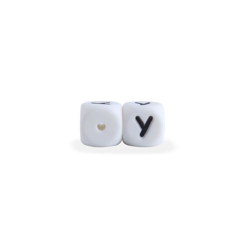 image-12mm Baby Products 26 Silicone English Alphabet Beads Teeth Accessories