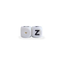 image-12mm Baby Products 26 Silicone English Alphabet Beads Teeth Accessories