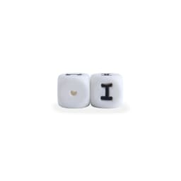 image-12mm Baby Products 26 Silicone English Alphabet Beads Teeth Accessories