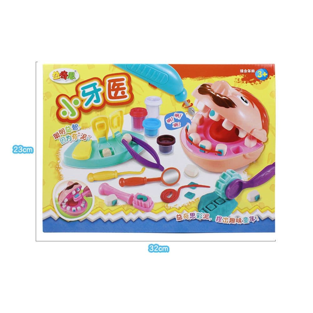 image-Puzzle Color Mud Little Dentist Plasticine Clay DIY Mold