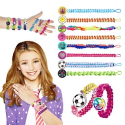 image-Children's Educational DIY Friendship Bracelet Knitting Toys
