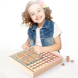 image-Wooden Sudoku Jiugongge Game Chess Early Education Toys