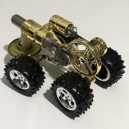 image-Stirling Engine Miniature Model External Combustion Power Car