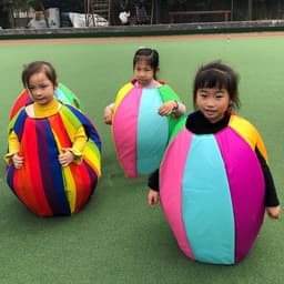 image-Colorful Penguin Children's Sensory Training Equipment Outdoor Sports Toys