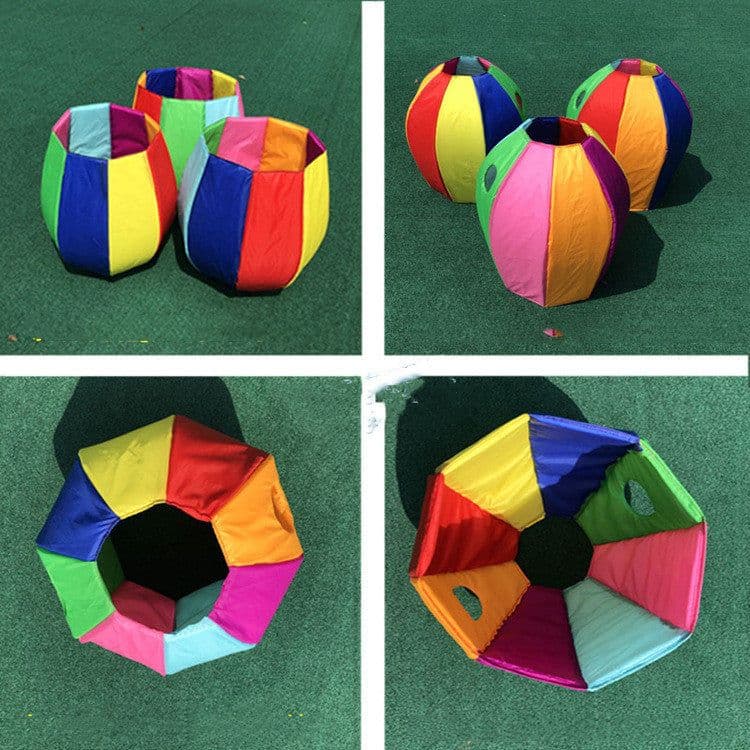 image-Colorful Penguin Children's Sensory Training Equipment Outdoor Sports Toys