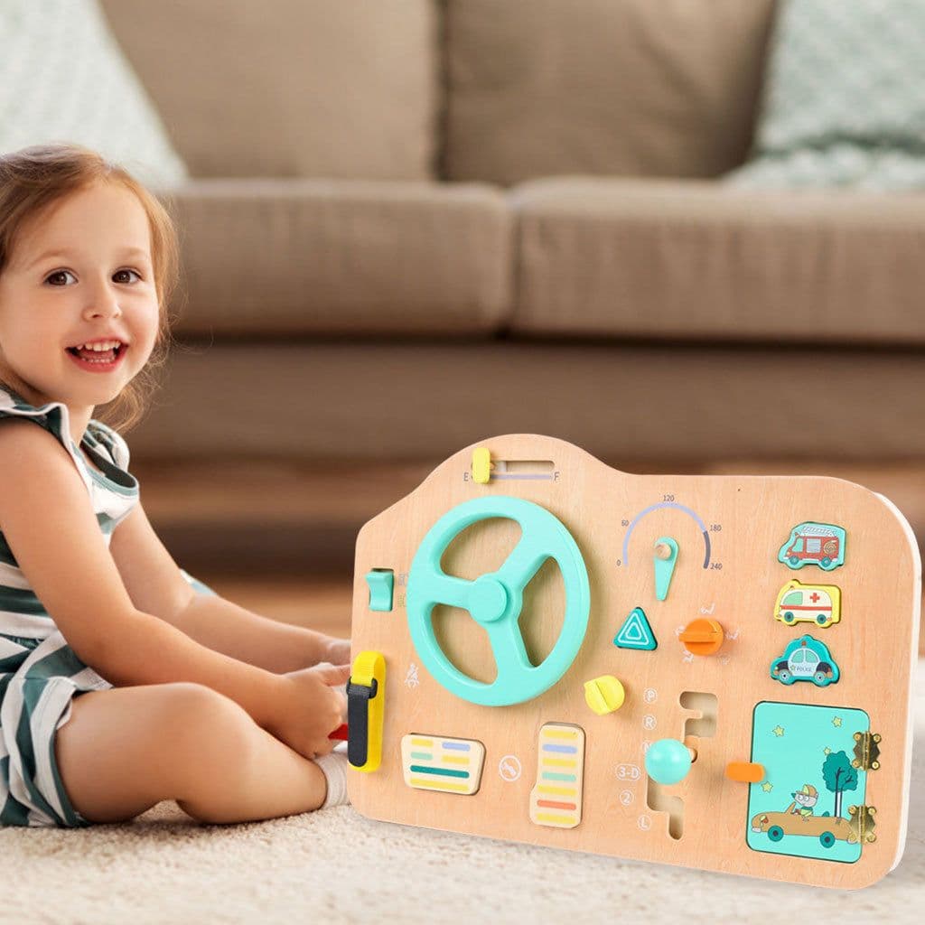 image-Children's Steering Wheel Simulation Driving Car Toy