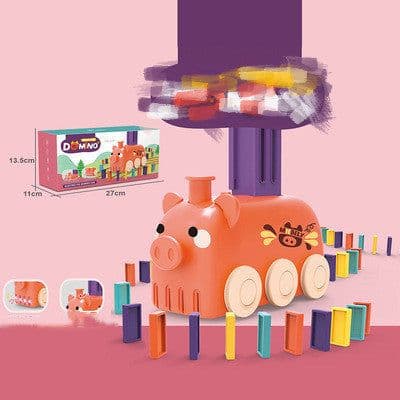 image-Children's Domino Train Educational Toy