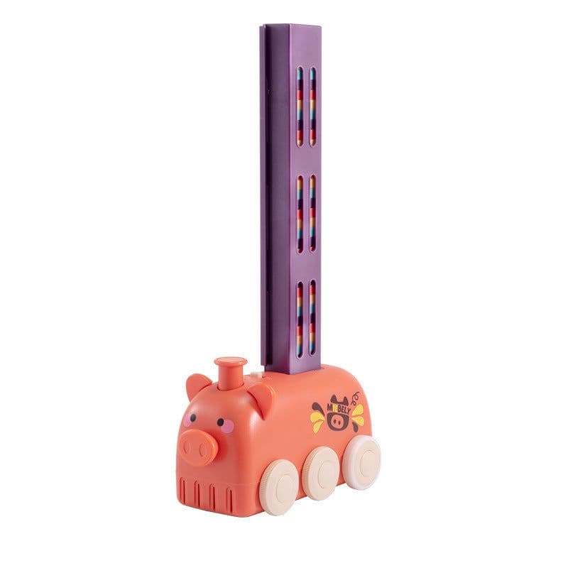 image-Children's Domino Train Educational Toy