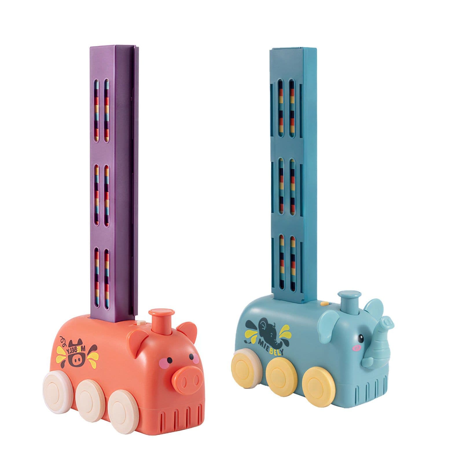 image-Children's Domino Train Educational Toy