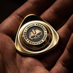 image-Fingertip Finger Spinner Silent Trefoil Metal Toy