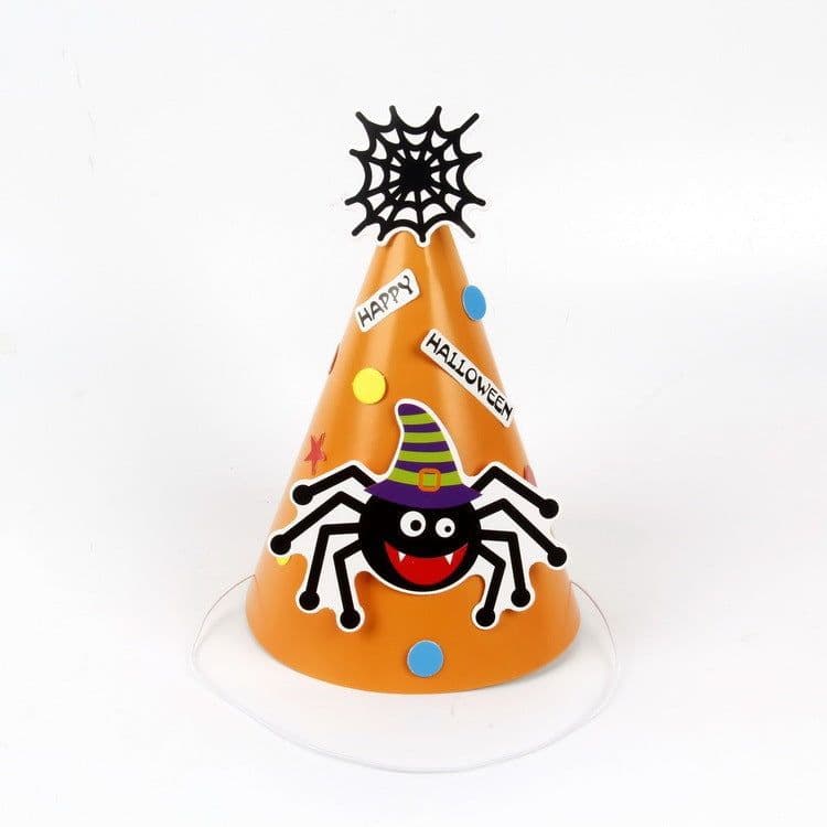 image-Halloween Supplies Paper Cartoon Hat Kids