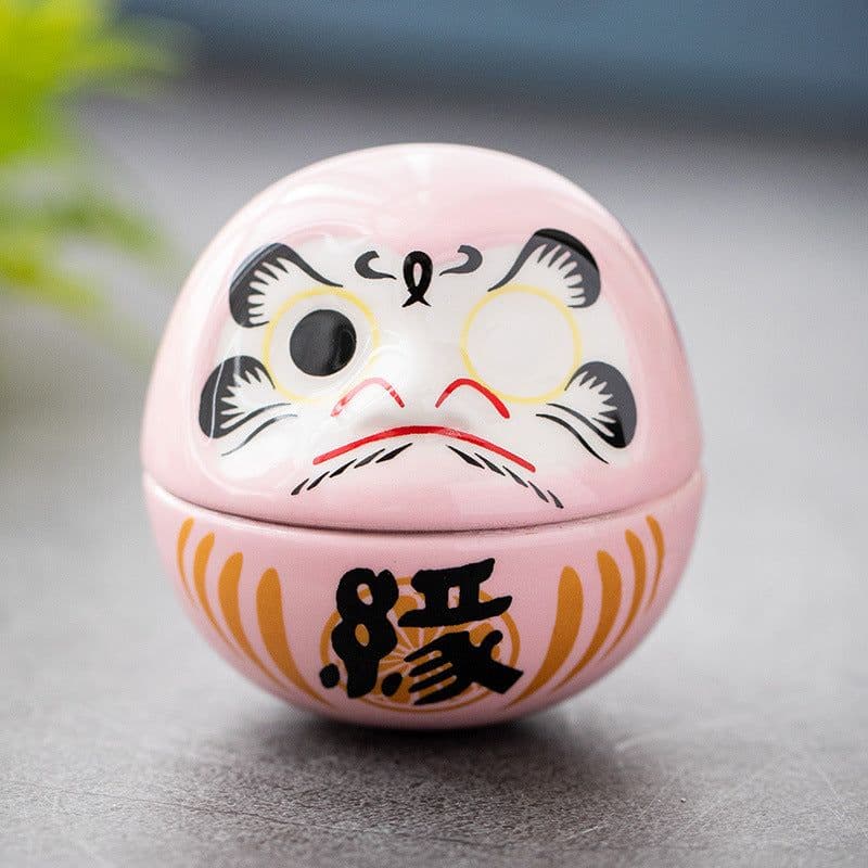 image-Dharma Tumbler Lucky Cat Japanese Ornament