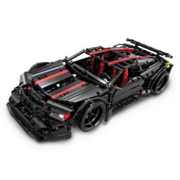 image-Sports Car Model Children's Assembled Educational Building Blocks Toy
