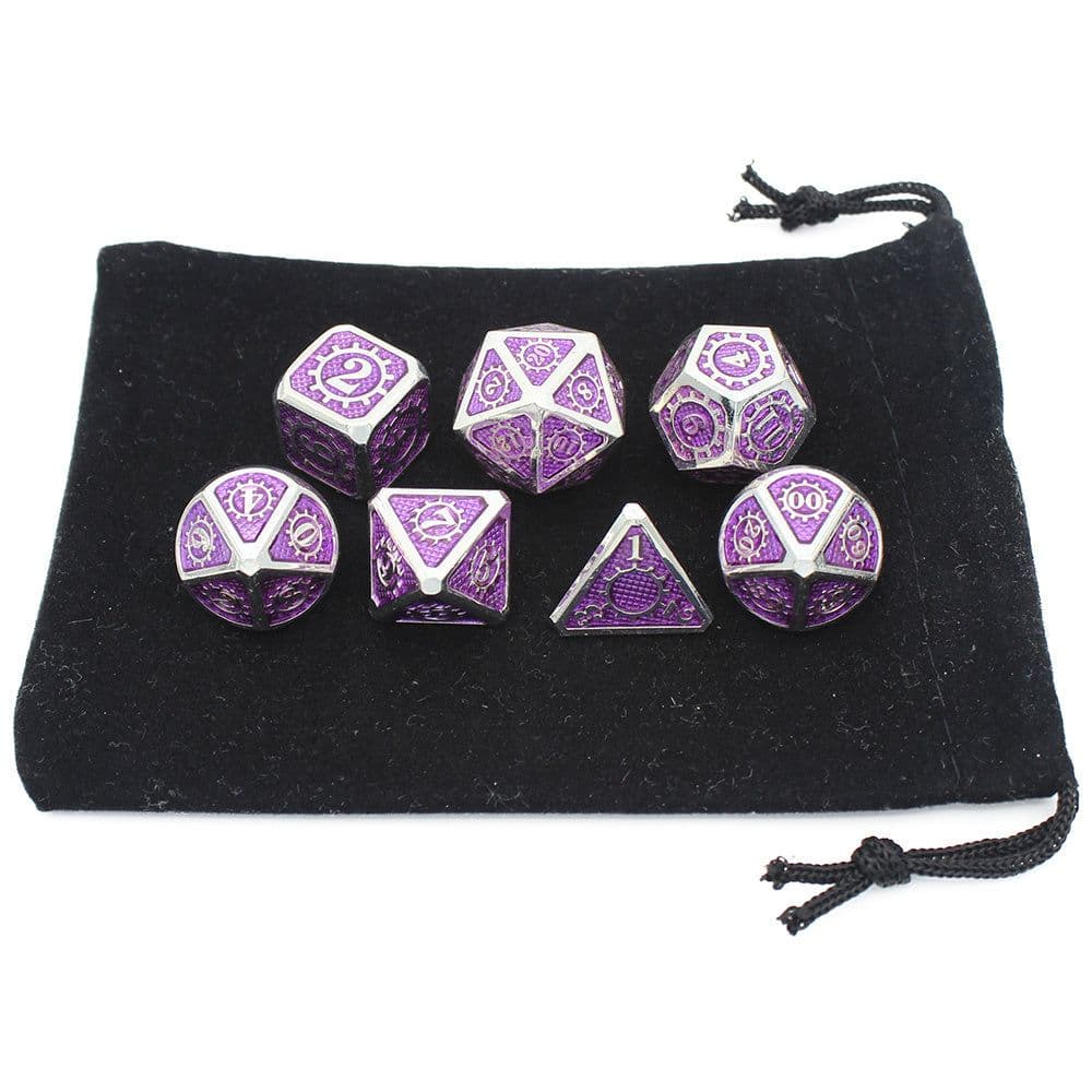 image-Running Group Board Game Dice Metal Faceted