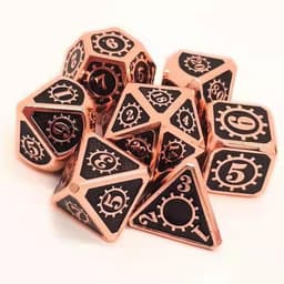 image-Running Group Board Game Dice Metal Faceted