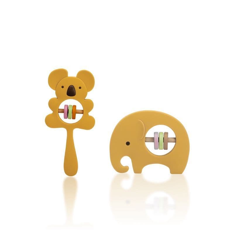 image-Baby Teether Rattle Educational Early Education Toy
