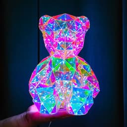image-Luminous Birthday Gift For Boudoir Honey Bear