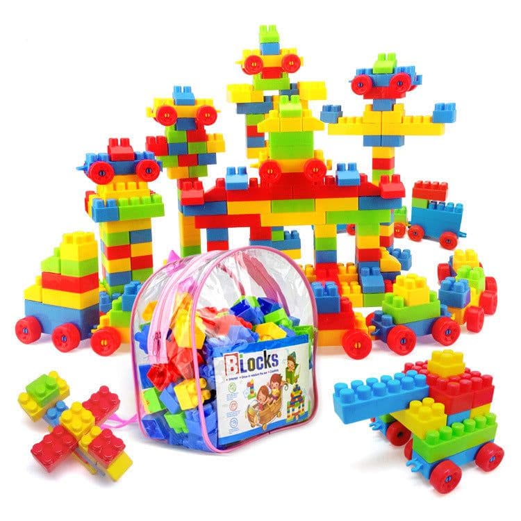 image-Children's Large Particles Of Building Blocks Baby Educational Early Education Toys