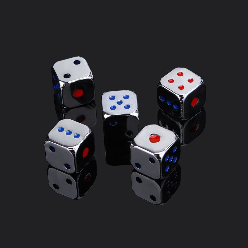 image-Metal Luminous Dice Large Entertainment Supplies