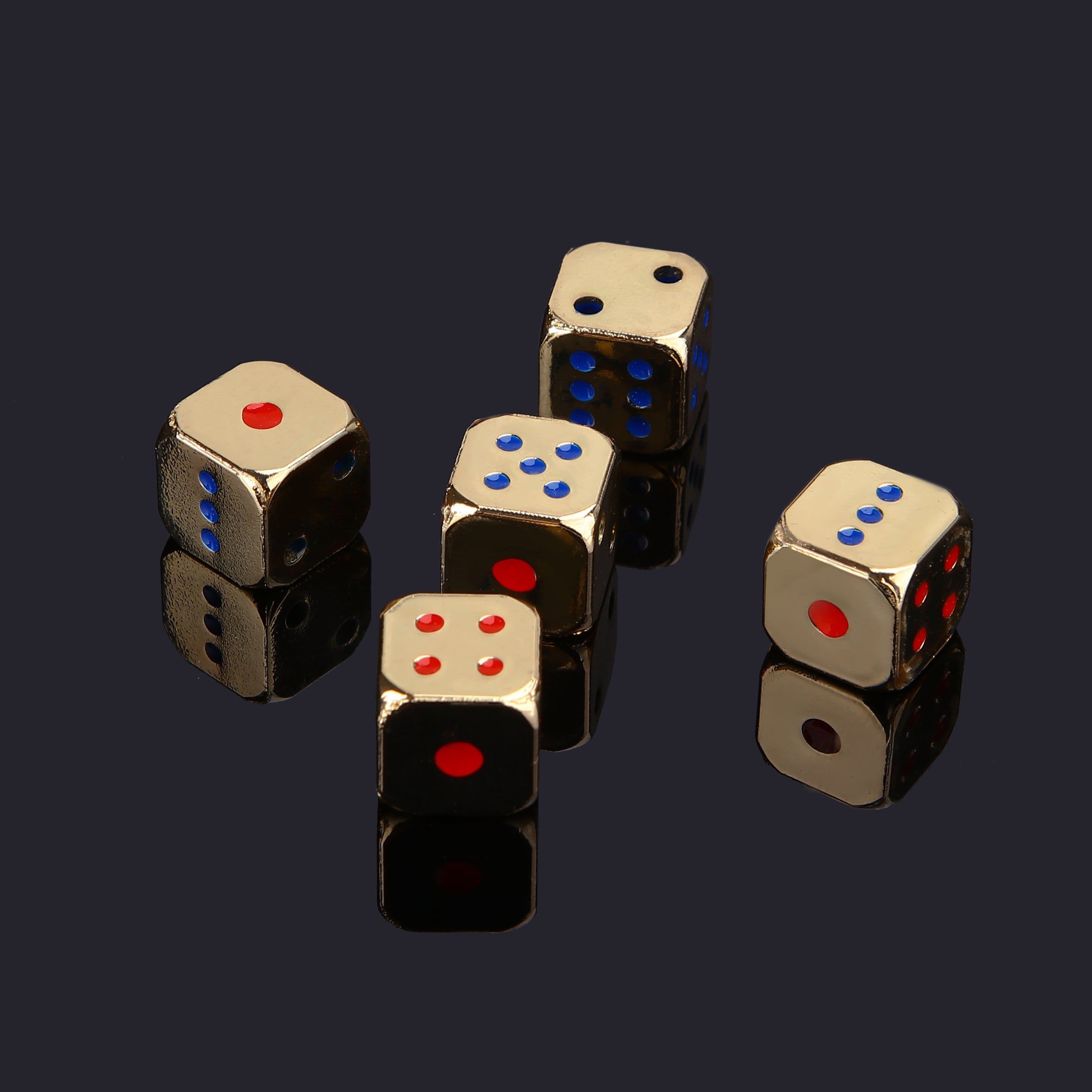 image-Metal Luminous Dice Large Entertainment Supplies