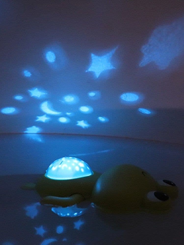 image-Baby Shower Spring Swimming Toys Will Glow And Project Into The Starry Sky