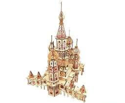 image-Laser Wood 3D Jigsaw Puzzle Toy For Children