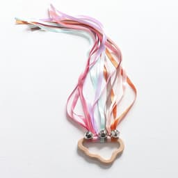 image-Children's Rainbow Ribbon Cloud Shape Sensory Early Education Toys