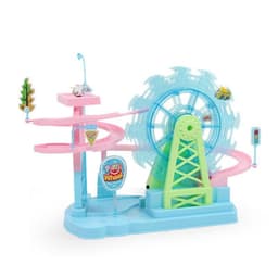 image-Electric Music Light Track Slide Children's Toys