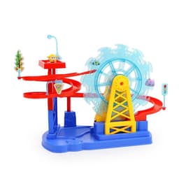 image-Electric Music Light Track Slide Children's Toys