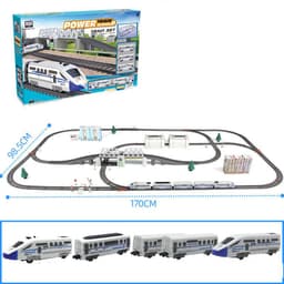 image-Electric Harmony Rail Car Toy Boy Splicing DIY Set