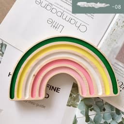 image-Home Home Decor Rainbow Building Blocks Crafts Children's Room Decoration