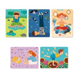 image-Baby Early Education Educational Toys Kindergarten Intelligence Development Yoga Card