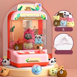 image-Household Girl Clip Doll Net Red Mini Egg Twist Machine