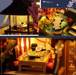 image-Houses Villas Models Educational Intelligent Hand Assembled Toys