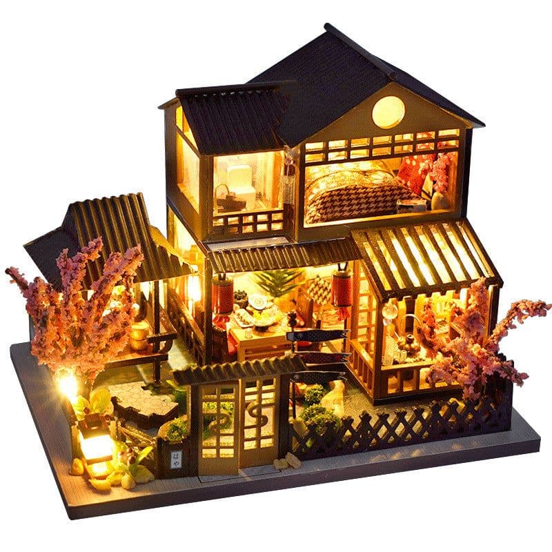 image-Houses Villas Models Educational Intelligent Hand Assembled Toys