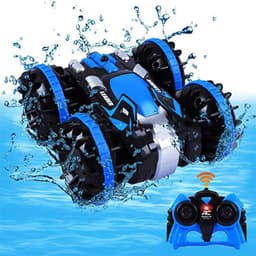 image-Children's Remote Control Car Amphibious Electric Racing Toy
