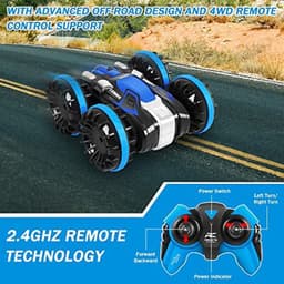 image-Children's Remote Control Car Amphibious Electric Racing Toy