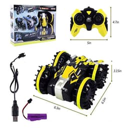 image-Children's Remote Control Car Amphibious Electric Racing Toy