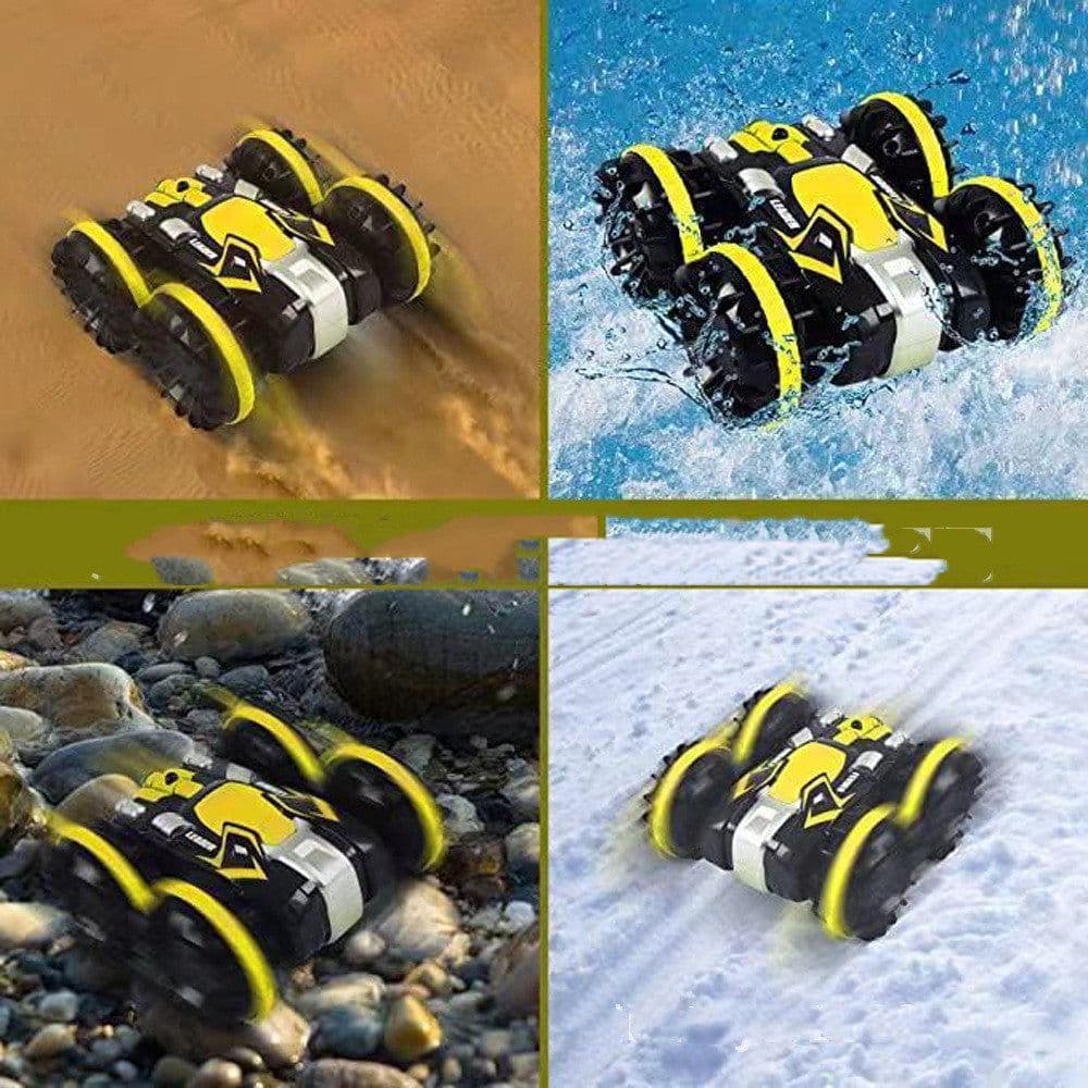 image-Children's Remote Control Car Amphibious Electric Racing Toy